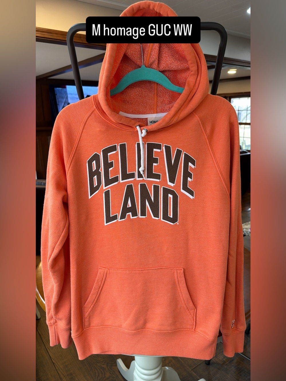Homage Believeland Cleveland hoodie